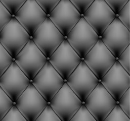 Grey leather background. Vector illustration.