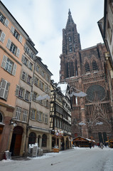 Strasbourg en hiver