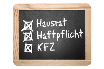 Obraz premium Versicherungen