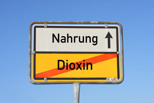 Schild Dioxin 