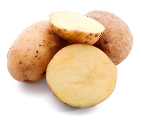 Potato and potato slices