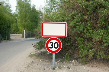 Panneau signalisation