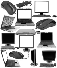 collection of technical objects