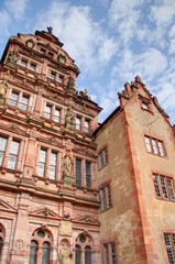 façade d'un chateau allemand