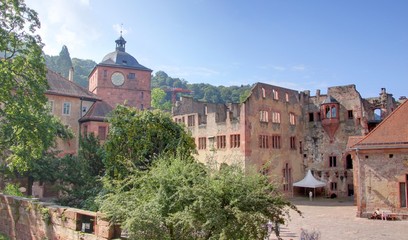 façade d'un chateau allemand