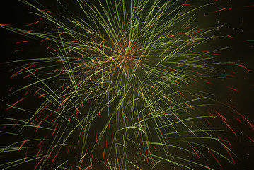 fireworks - obrazy, fototapety, plakaty