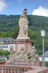 Obraz premium statue à heidelberg
