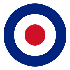 RAF flag - obrazy, fototapety, plakaty