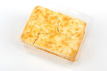 Steamed bun slice