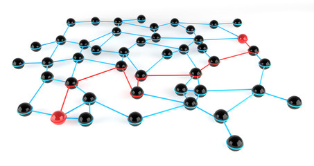 Connecting contacts in a network