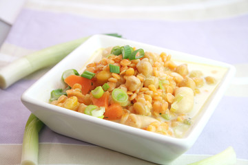 Linsensuppe