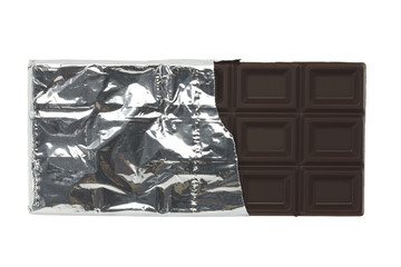 Isolated Chocolate bar