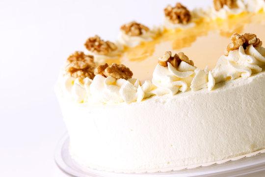 Eggnog pie