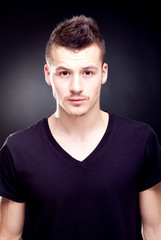 Obraz premium young male model posing