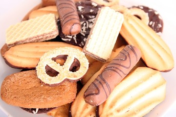 Biscuits, cookies, cakes