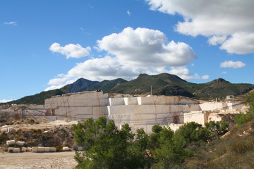 cantera de marmol