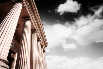 Naklejka premium Greek pillars