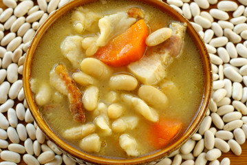 White bean soup