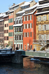 Les maisons de la Petite France à Strasbourg