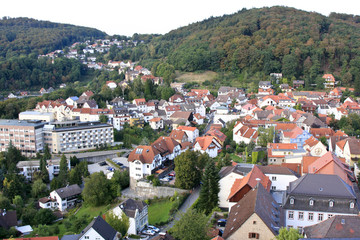 Blick auf die Stadt Lindenfels
