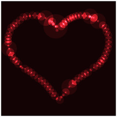 Obraz premium Abstract valentine background.