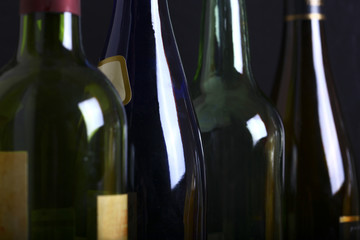 wine bottles