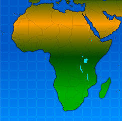 mappa africa