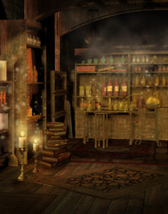 Stare laboratorium © Obsidian Fantasy
