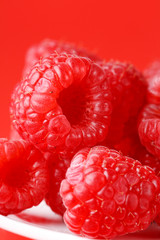 fresh raspberries