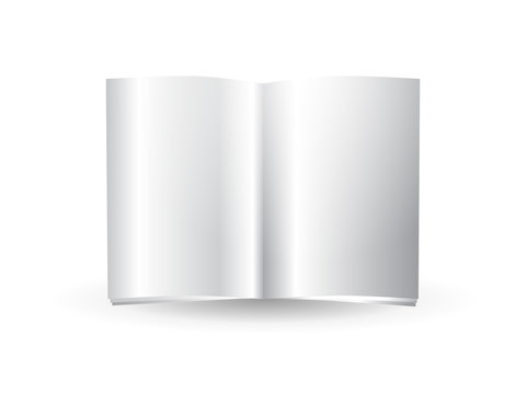 glossy blank magazine