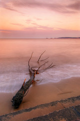 Sunset over Swansea Bay, Wales