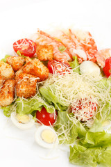 Caesar Salad with shrimps