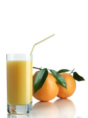 Orange and orange juice