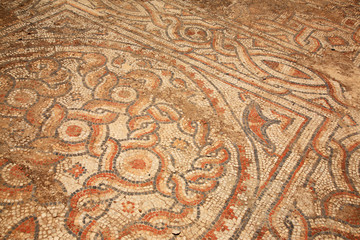 Obraz premium Mosiac tiles on the floor Ephesus