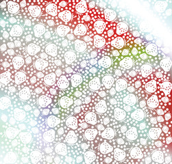 Strawberry pattern illustration