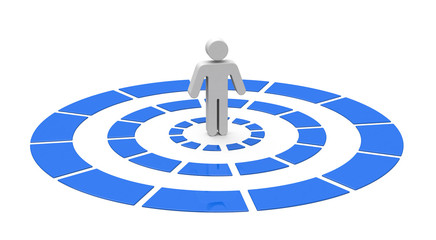 Mensch im Mittelpunkt