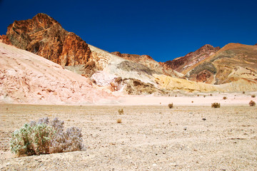 Lifeless landscape of the Valley of Death. California. USA