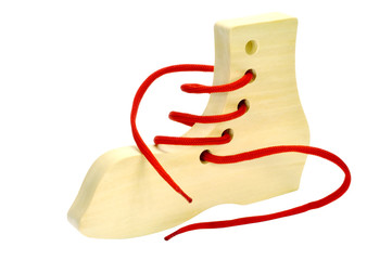 Wooden toys for the development