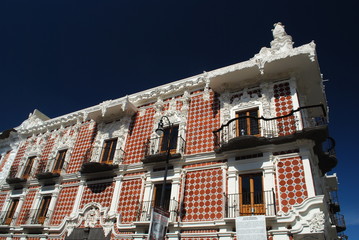 Casa de Alfeñique, Puebla, Mexique