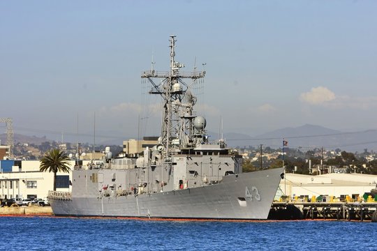 US Navy Battle Ship