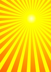 Obraz premium Sonnenstrahlen