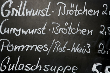 Obraz premium Aushang