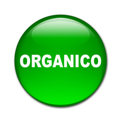 Boton brillante texto ORGANICO