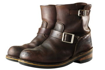 Boots isolated on white