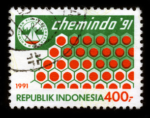 Postage stamp.