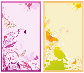vector floral backgrounds