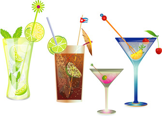 Mojito - Cubalibre - Martini