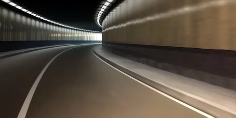 Fototapete Tunnel Autotunnel