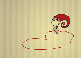 cute Valentine's card