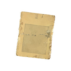 carta vintage sfondo bianco